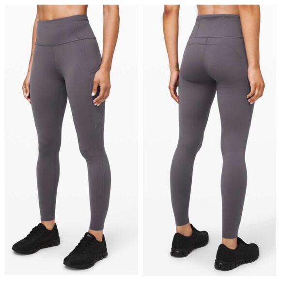 Lululemon Fast and Free Tight II 25" *Non-Reflective Nulux
Titanium - Picture 4 of 13